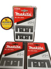 Lưỡi bào máy MAKITA D-16346 vỉ 2 chiếc chiều dài 82mm, hợp kim thép siêu bền hàng chính hãng