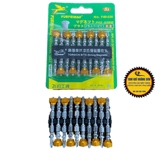 [01 Đầu] Mũi Vít Nam Châm FEIBAO Siêu Mạnh, Đầu Bắt Vít Bake PH2 Có Nam Châm Trợ Lực 4 Cạnh Dài 65mm