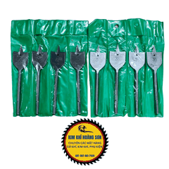 Mũi khoan gỗ đuôi cá chuôi lục giác 6.35mm, Mũi khoét gỗ có đầu định tâm dài 150mm hợp kim siêu bền