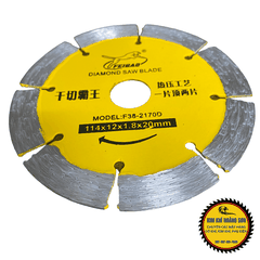 Lưỡi cắt gạch men sứ kính chuyên dụng FEIBAO 114x12x1.8x20mm hợp kim cao cấp chịu nhiệt, mài mòn tốt