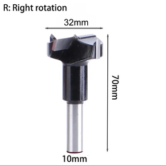 Mũi khoan gỗ TCT, Khoan dàn Tideway liên kết bản lề chốt gỗ ốc cam CNC Đen-R, Đỏ-L hợp kim cao cấp