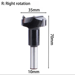 Mũi khoan gỗ TCT, Khoan dàn Tideway liên kết bản lề chốt gỗ ốc cam CNC Đen-R, Đỏ-L hợp kim cao cấp