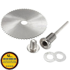 Lưỡi cắt mini bộ lưỡi cưa gỗ 6 chi tiết thép gió HSS đường kính từ 22mm - 50mm cán trục 3.2mm gắn máy khoan cầm tay