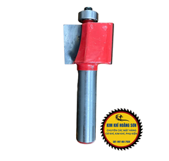 Mũi phay gỗ hèm cửa 25mm có bi cốt 12.7mm, Mũi soi gỗ Router hèm vuông, hèm lệch cao cấp chịu nhiệt tốt