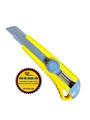 Dao rọc giấy to HYNS lưỡi dao 18mm, Dao trổ giấy cắt rạch đa năng theo không gỉ, độ cứng cao sử dụng trên nhiều vật liệu