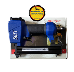 Súng bắn ghim gỗ 1022 J SOYI bằng hơi đinh chữ U sử dụng trong ngành lắp ráp đồ nội thất, đồ chơi, tủ, giày