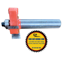 Mũi phay gỗ, Mũi soi cuốc 4 cánh có bi cao cấp chân to 12.7mm, hợp kim siêu bền, chịu nhiệt tốt