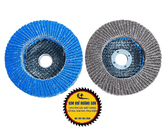 Đĩa nhám xếp TOPA chính hãng kích thước 100x16mm mài mòn, đánh bóng các mối hàn kim loại, gỗ đá