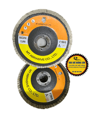 Nhám xếp ráp xếp MT 100mm lỗ trục 16mm độ cát 80 đến 180, mài mòn, đánh bóng các bề mặt gỗ, kim loại