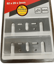 Lưỡi bào máy MAKITA D-16346 vỉ 2 chiếc chiều dài 82mm, hợp kim thép siêu bền hàng chính hãng