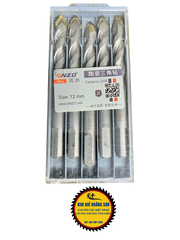 Mũi khoan đa năng SNZO 6 - 12mm, Mũi khoan kính đá gạch men cao cấp 2 cạnh, đầu nhọn cho độ cứng cao