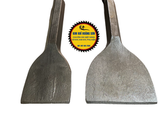 Mũi đục bê tông đầu dẹt, Mũi đục dẹt, Dóc vữa trát, đục gạch lát, bóc vữa cán nền chuôi 17mm