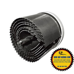 Bộ mũi khoét gỗ lỗ tròn ZX 7 kích thước, khoan khoét thạch cao nhựa chuyên dụng cho ngành mộc