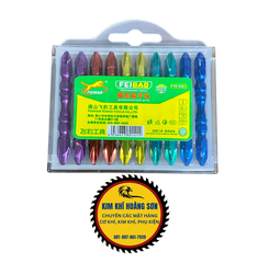 Mũi vít, Vỉ 10 đầu bắn vít vặn bake 6mm từ tính PH1, PH2 dài 65mm dùng cho máy vặn vít, máy khoan
