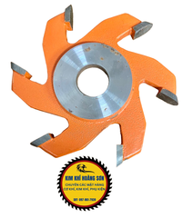 Mũi dao phay gỗ Tupie vạc tròn đều - vạc chéo 6/8/20 cánh lỗ trục 16mm, hợp kim cao cấp chuyên dụng