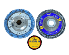 Đĩa nhám xếp TOPA chính hãng kích thước 100x16mm mài mòn, đánh bóng các mối hàn kim loại, gỗ đá
