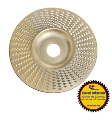 Đĩa mài gỗ đa năng, Lưỡi chà nhám gỗ dùng cho máy mài cầm tay lỗ trục 16mm chất liệu hợp kim cao cấp