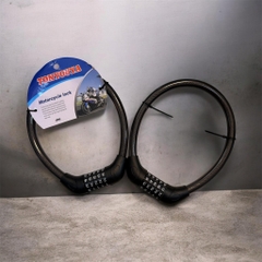 Khóa dây xe đạp mật khẩu 4 - 5 số Tonyouy khóa chống trộm xe đạp, xe máy, khóa cửa loại tốt (có thể đổi mã số)