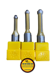 Mũi phay gỗ thẳng có bi mũi soi lấy nền ZJMLY cốt 6.3mm + 12.7mm, kích thước mũi phay 6-12mm độ chính xác cao