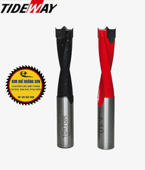 Mũi khoan gỗ TCT, Khoan dàn Tideway liên kết bản lề chốt gỗ ốc cam CNC Đen-R, Đỏ-L hợp kim cao cấp