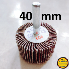 Nhám Trụ, Nhám Chuôi, Nhám Cà Rem Đường Kính Từ 20 Đến 60mm Chuôi 6mm Đánh Bóng Inox