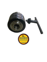 Đầu kẹp mũi khoan măng ranh ren 13mm kẹp mũi khoan đường kính từ 1.5mm đến 13mm, đầu vặn và đầu có trục nối, khóa đi kèm