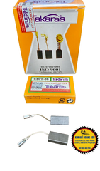 Chổi than carbon Takaras cao cấp thay thế các loại máy hộp 2 chiếc, các mã cho các loại máy khoan, máy cắt, máy mài