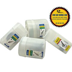 Mũi khoan khoét sắt lỗ tròn đầu hợp kim TCT vỏ trắng đường kính từ 36mm - 100mm chịu nhiệt tốt