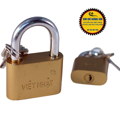 Ổ khóa bấm Việt Nhật Lock 50 - 60mm siêu bền, Ổ khóa cửa bấm đồng thau chịu lực cực kỳ chắc chắn