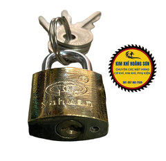 Ổ khoá bấm vali mini Ya Huan loại tốt bằng đồng thau kích thước 20mm nhỏ gọn, siêu bền, an toàn chắc chắn