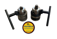 Đầu kẹp mũi khoan măng ranh chuôi ren - côn 6mm kẹp mũi khoan đường kính từ 0.6mm đến 6mm, có khóa mở đi kèm