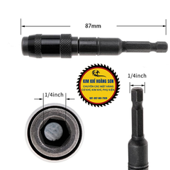 Đầu Lục Giác Nối Dài Chuyển Hướng Bắn Vít Góc 20 Độ Có Nam Châm Từ Tính 1/4" Tháo Lắp Nhanh Tiện Lợi