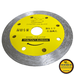 Lưỡi cắt gạch men sứ kính chuyên dụng FEIBAO 114x12x1.8x20mm hợp kim cao cấp chịu nhiệt, mài mòn tốt