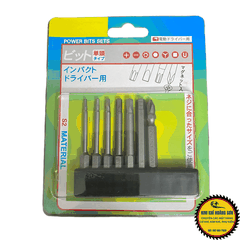 Bộ Mũi Lục Giác, Lục Bông (Bi), Hoa Thị, Vít Bake từ tính dài 65mm/100mm - Chuôi lục giác 6.35mm
