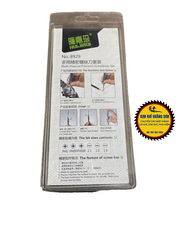 Bộ tua vít đa năng mini HUIJIAQI 6 đầu nhỏ sửa điện thoại, tô vít từ tính mở laptop mắt kính đồng hồ