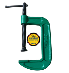 Vam kẹp gỗ Feibao dày dặn size từ 3" - 8" dùng kẹp nhôm kính, đồ mộc gỗ, Cảo chữ C hàng xanh xịn
