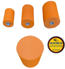 Trục lu cam gắn giấy nhám quả lu mút xốp size 35mm 45mm 55mm lỗ trục 10mm lắp máy cầm tay tiện lợi