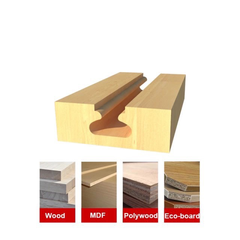 Mũi phay gỗ làm tay nắm âm cửa cánh tủ, Mũi soi rãnh chỉ nổi ngã cốt trục 12.7mm nhiều kích thước