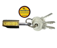 Ổ khoá bấm vali mini Ya Huan loại tốt bằng đồng thau kích thước 20mm nhỏ gọn, siêu bền, an toàn chắc chắn