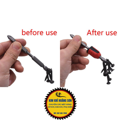 Đầu Nam Châm Trợ Lực Gắn Mũi Vít Tăng Từ Tính Đường Kính Lỗ 6.35mm Nhựa ABS Chống Va Đập Bền Bỉ
