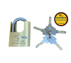 Ổ Khóa Treo Chống Cắt Cầu 5cm - Cầu 6cm, Khoá Nhà Chống Trộm Roman gồm 5 chìa vi tính chống dò bi cao cấp