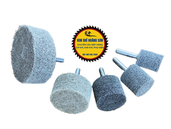 Nỉ trụ xám, nỉ que trục 6mm mài đánh bóng kim loại, gỗ... hình trụ nhỏ kích thước từ 20mm - 60mm