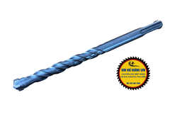Mũi khoan bê tông tường 4 cạnh kích thước 6 - 12mm x 160mm, Mũi khoan bê tông 4 chấu phủ titanium chịu lực tốt