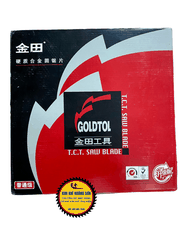 Lưỡi cưa gỗ hợp kim GOLDTOL 200x25mm - 40T/60T, Lưỡi cắt gỗ cao cấp chịu mài mòn, đường cắt siêu mịn