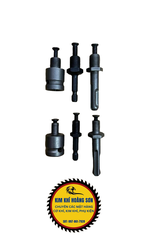 Đầu Chuyển Đổi Sang Khoan Ren 10mm và 13mm Dùng cho Máy Bulong - Chuyển Vít Sang Khoan - Bê Tông Sang Khoan Hỗ trợ Đắc Lực