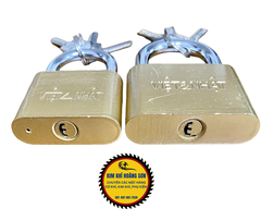 Ổ khóa bấm Việt Nhật Lock 50 - 60mm siêu bền, Ổ khóa cửa bấm đồng thau chịu lực cực kỳ chắc chắn