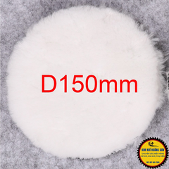 Phớt nỉ lông cừu 3M đường kính 100 - 150mm dụng cụ chuyên dùng đánh bóng xe máy, ô tô xe hơi cao cấp