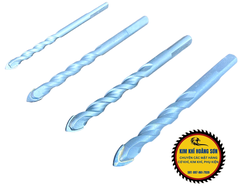 Mũi khoan đa năng SNZO 6 - 12mm, Mũi khoan kính đá gạch men cao cấp 2 cạnh, đầu nhọn cho độ cứng cao
