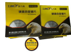 Lưỡi cắt gỗ hợp kim Zjmly 150mm - 1.8x25 - 40/60 răng, Cưa cắt gỗ hợp kim cao cấp chịu mài mòn, đường cắt sắc nét