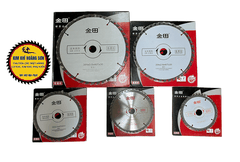 Lưỡi cưa gỗ hợp kim GOLDTOL 200x25mm - 40T/60T, Lưỡi cắt gỗ cao cấp chịu mài mòn, đường cắt siêu mịn